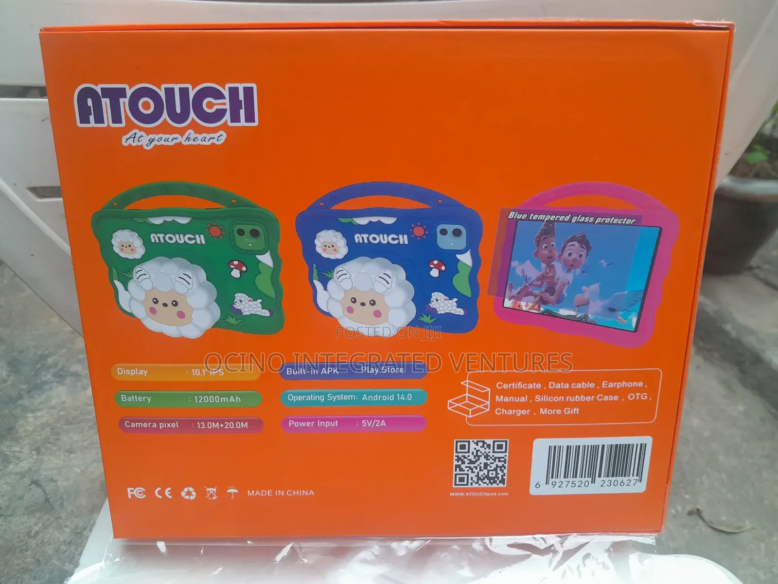 Sim Enabled 5g 12000mah Battery Unbreakable Kids iPad
