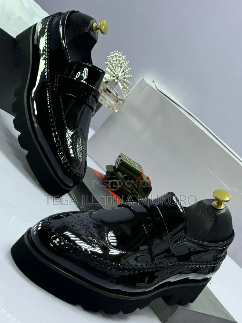 Latest Glossy Prada Men's Footwear