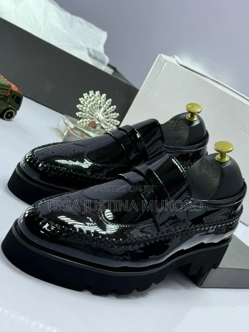 Latest Glossy Prada Men's Footwear