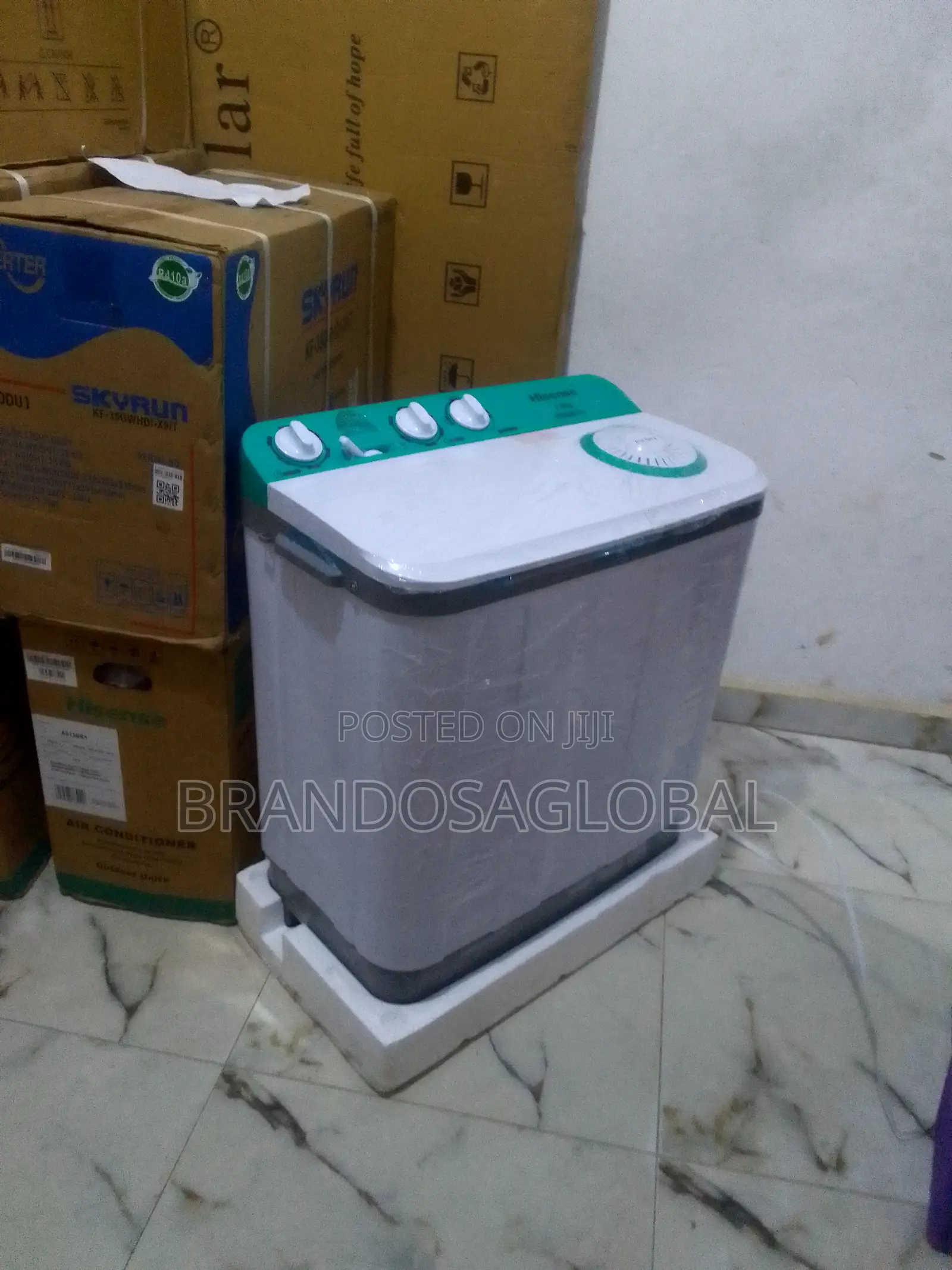 Hisense Top Load Twin Tub 7.5kg (Wsqb753) Washing Machine
