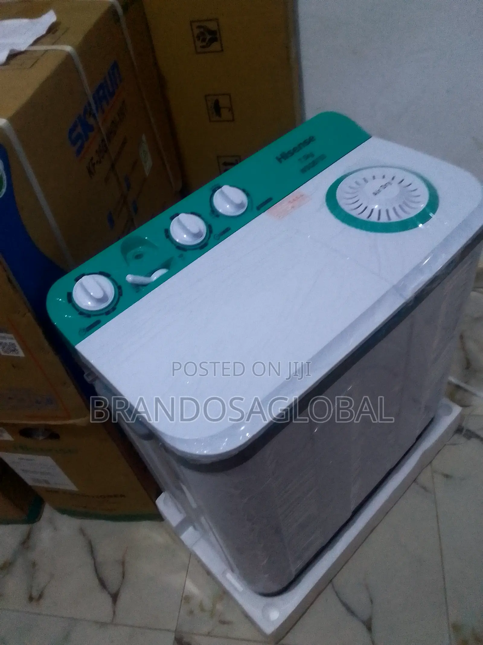 Hisense 7.5kg Twin Tub Semi Automatic Washing Machine