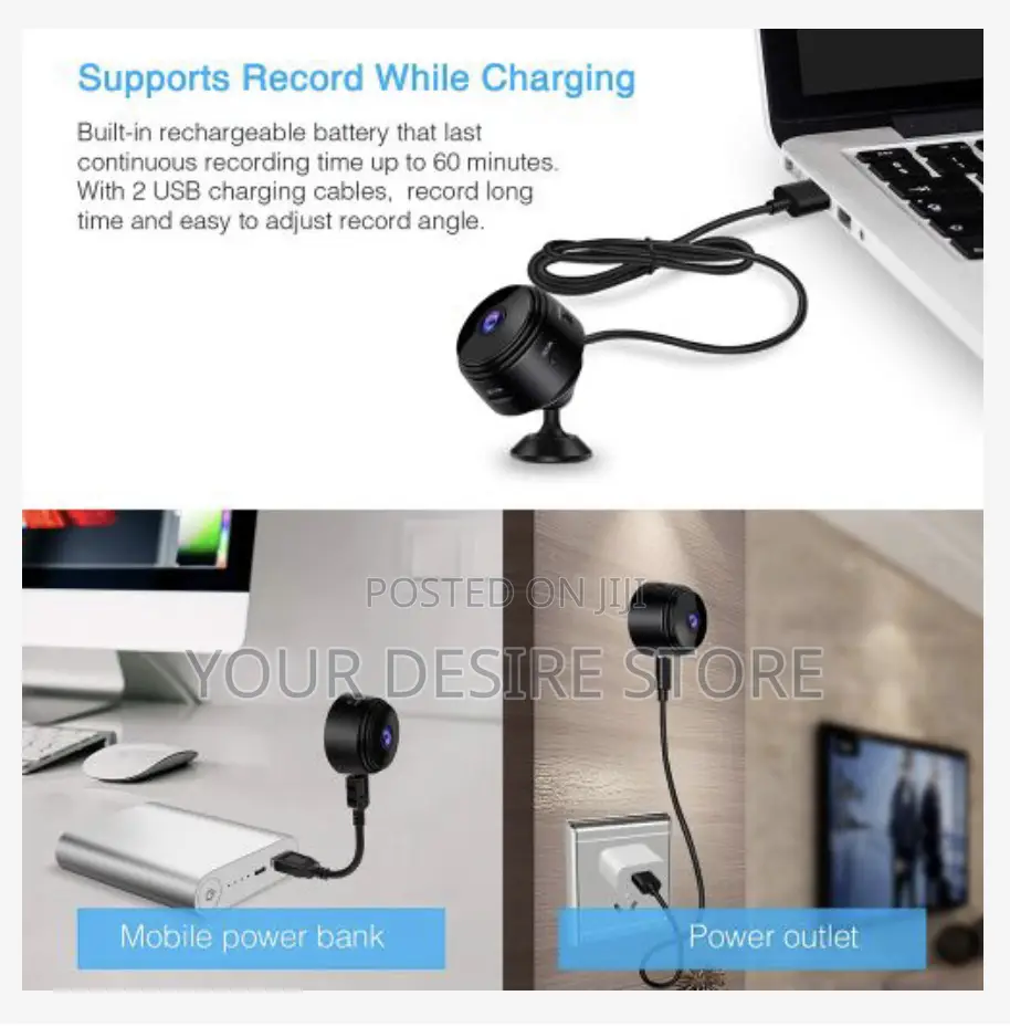 Mini Camera Home Surveillance Camera Motion Detection