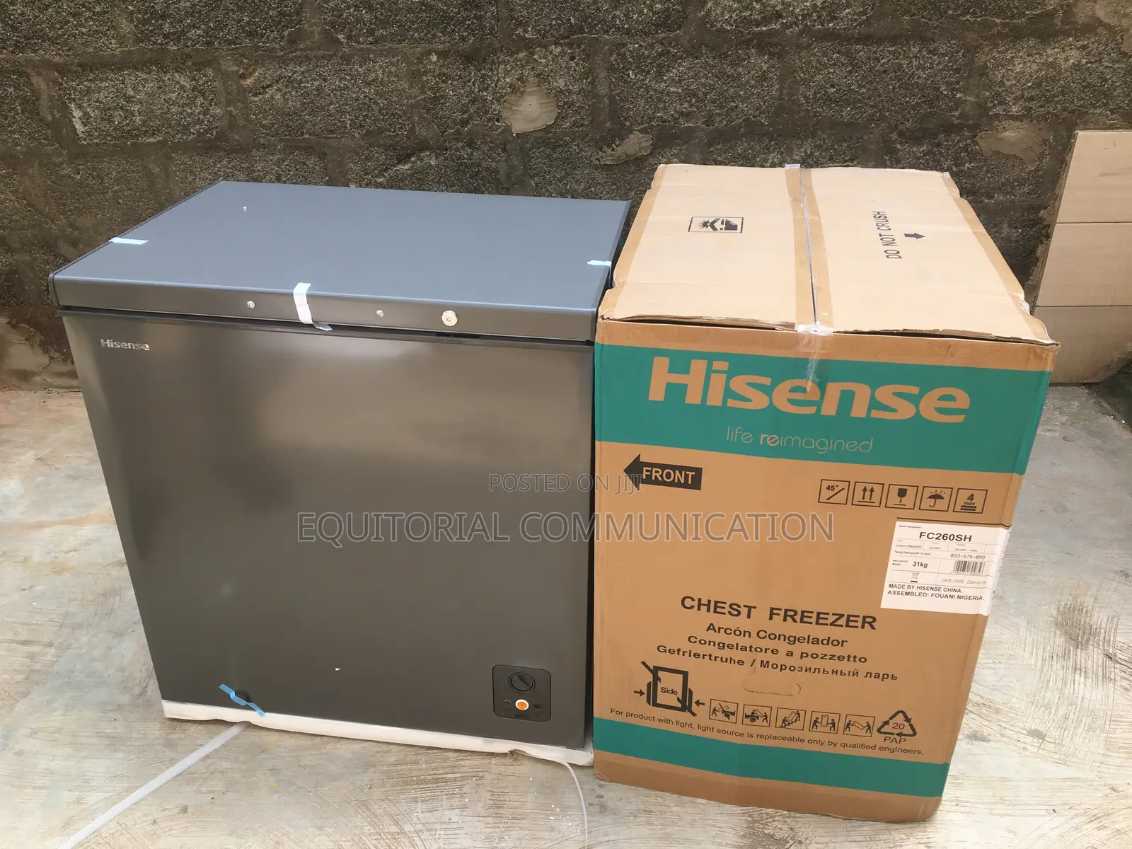 Hisense Fc-260sh 198litres Deep Freezer – Value for Money