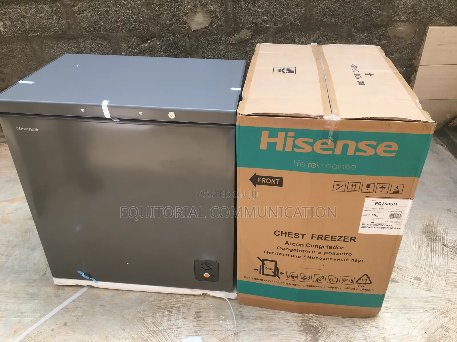 Compact but Powerful – Hisense Fc-260sh Chest Freezer