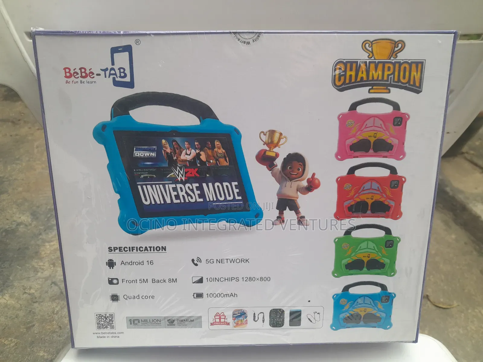 High Quality Unbreakable Screen Children's Learning Tablet