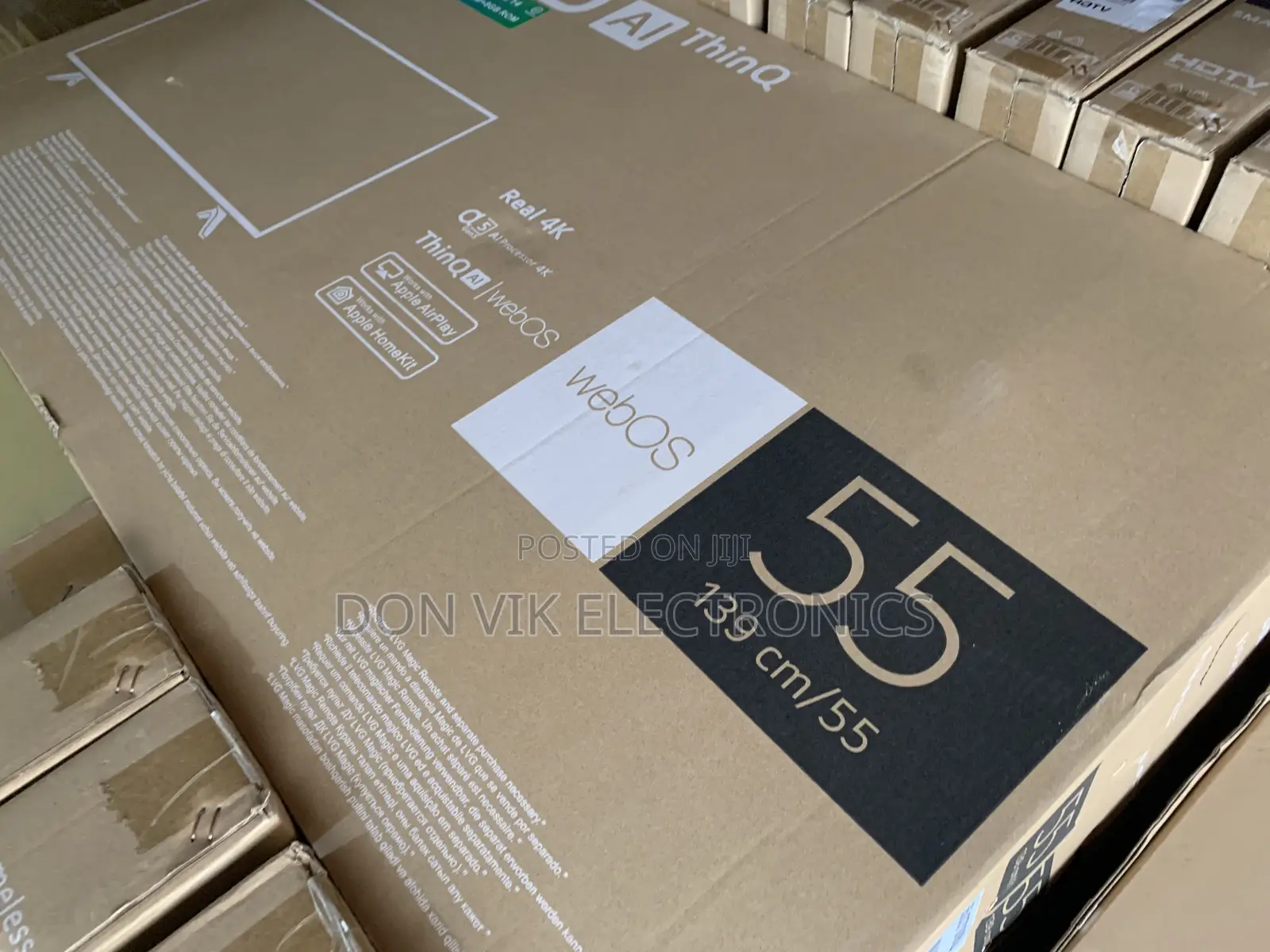 Lg Frameless 55 Inches Full Smart Television