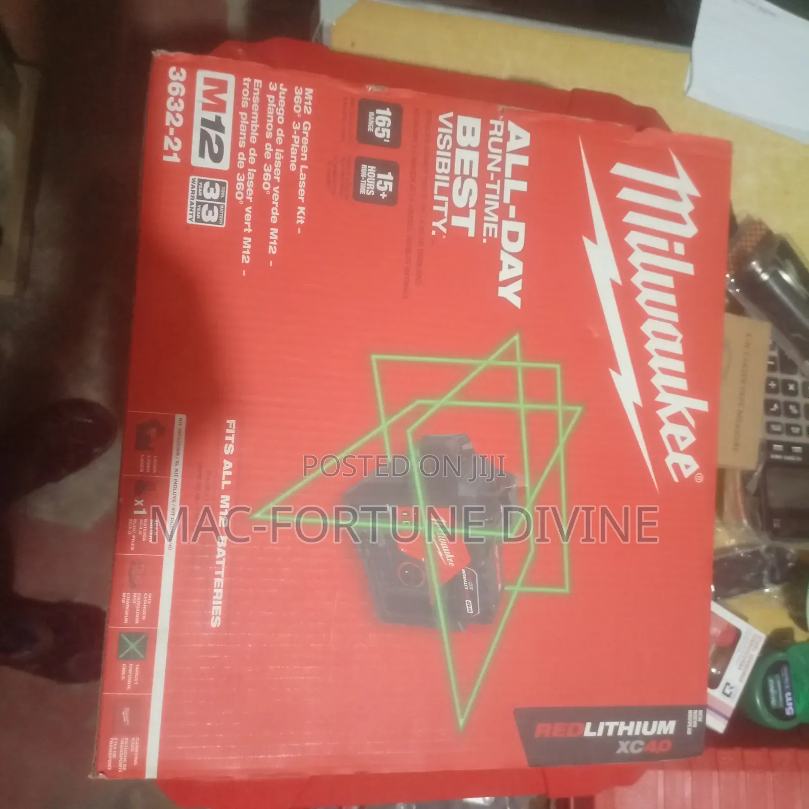 Milwaukee Laser Level Instrument Complet Set