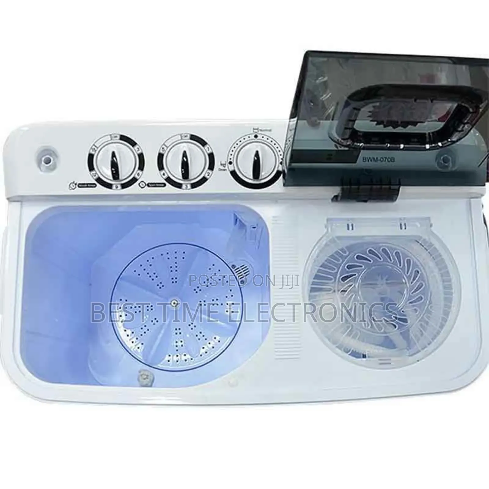 Binatone 7kg Semi Auto Dual Tub Washing Machine
