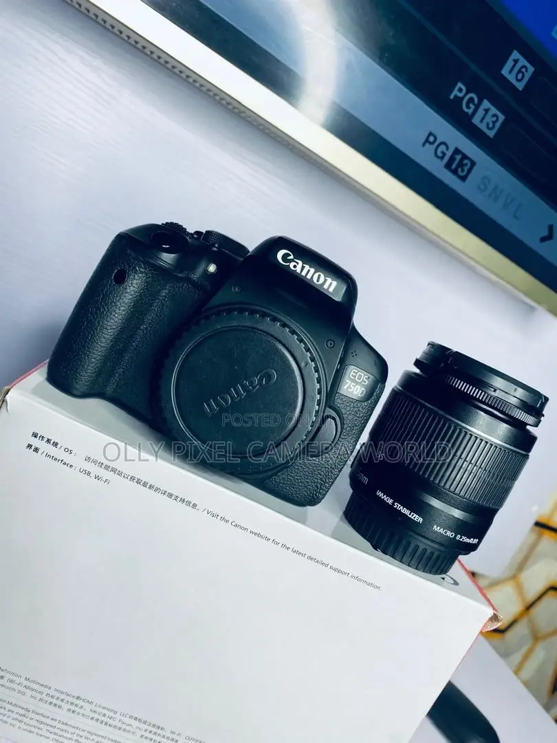 Canon 750d With 18-55 Lens
