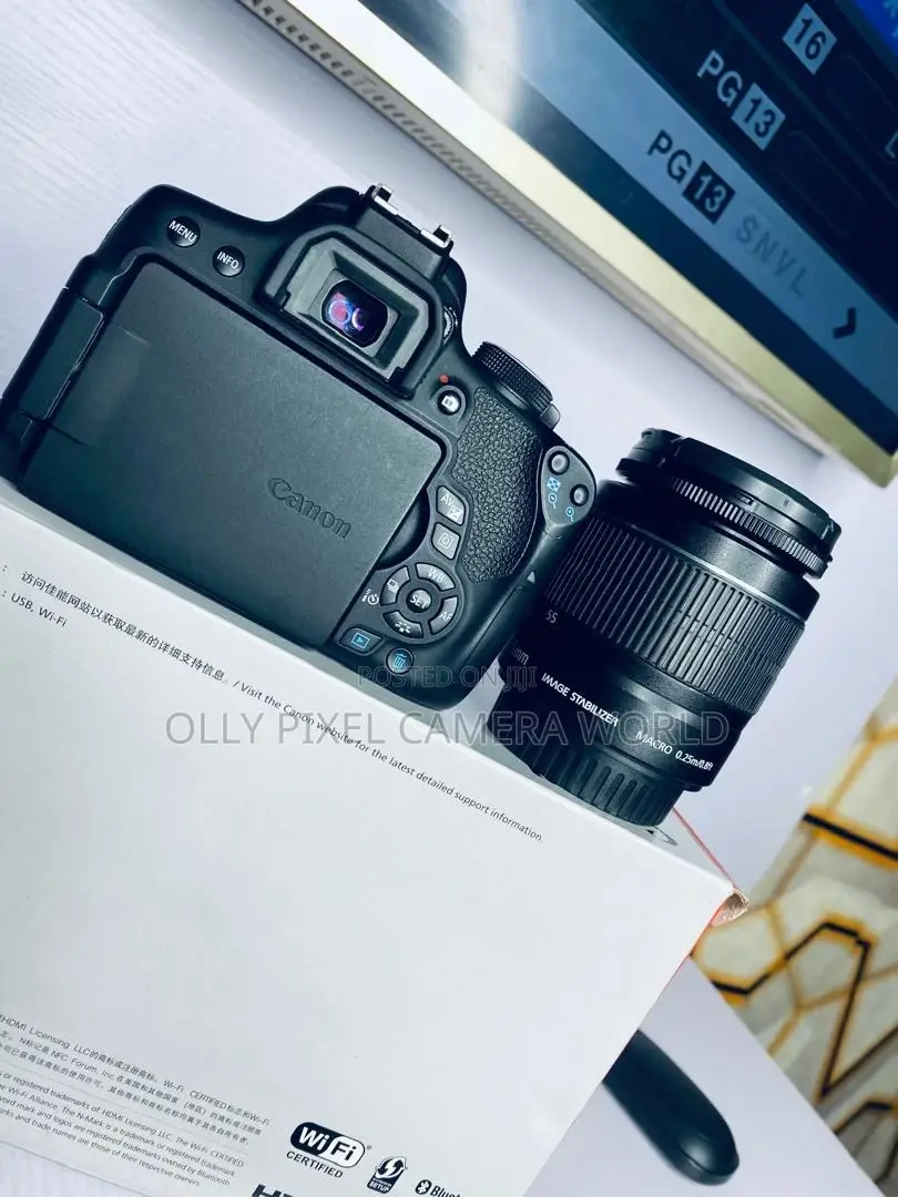 Canon 750d With 18-55 Lens