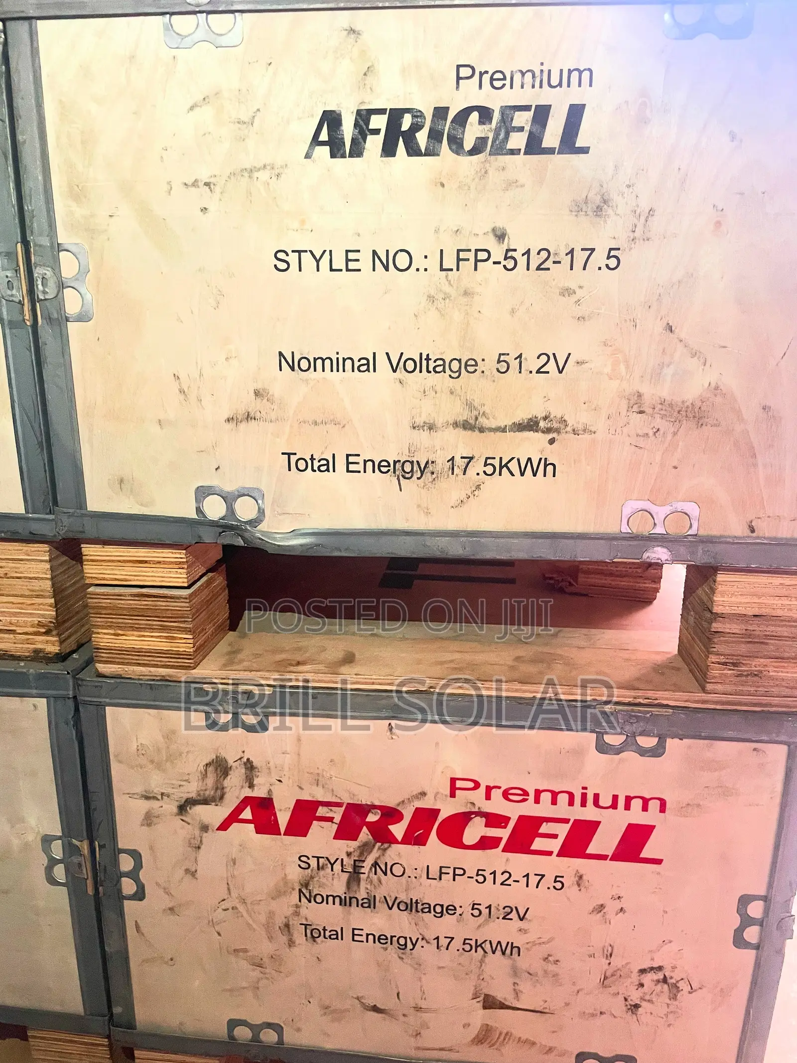 17.5kwh-51.2v Africell Solar Lithium Battery