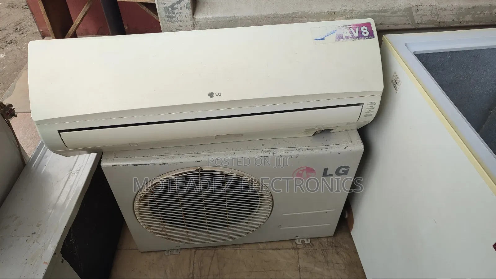 Foreign Used Lg 1.5hp Low Voltage Copper Condenser Ac