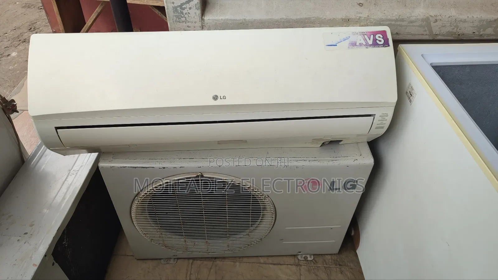 Foreign Used Lg 1.5hp Low Voltage Copper Condenser Ac