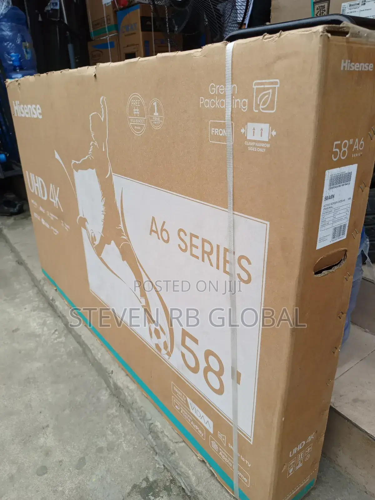 Hisense 58 Inch Uhd Smart Tv 58a6n