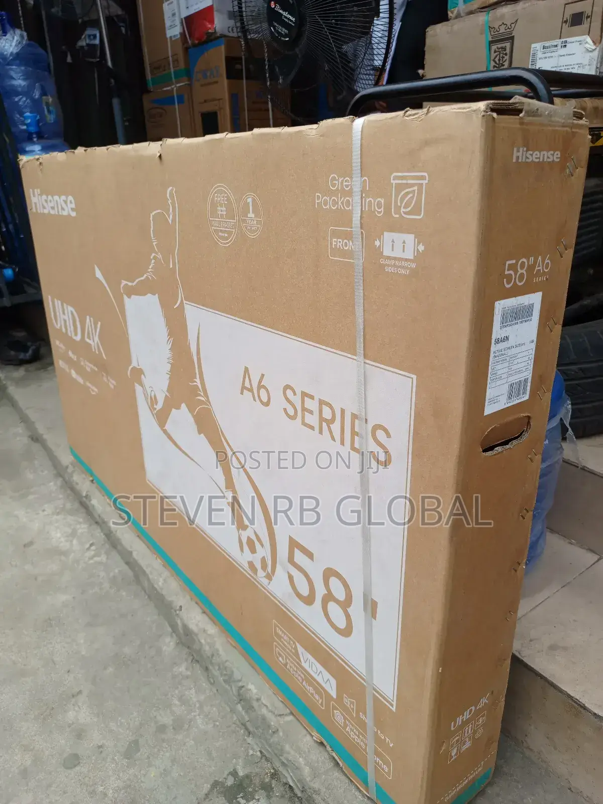 Hisense 58 Inch Uhd Smart Tv 58a6n