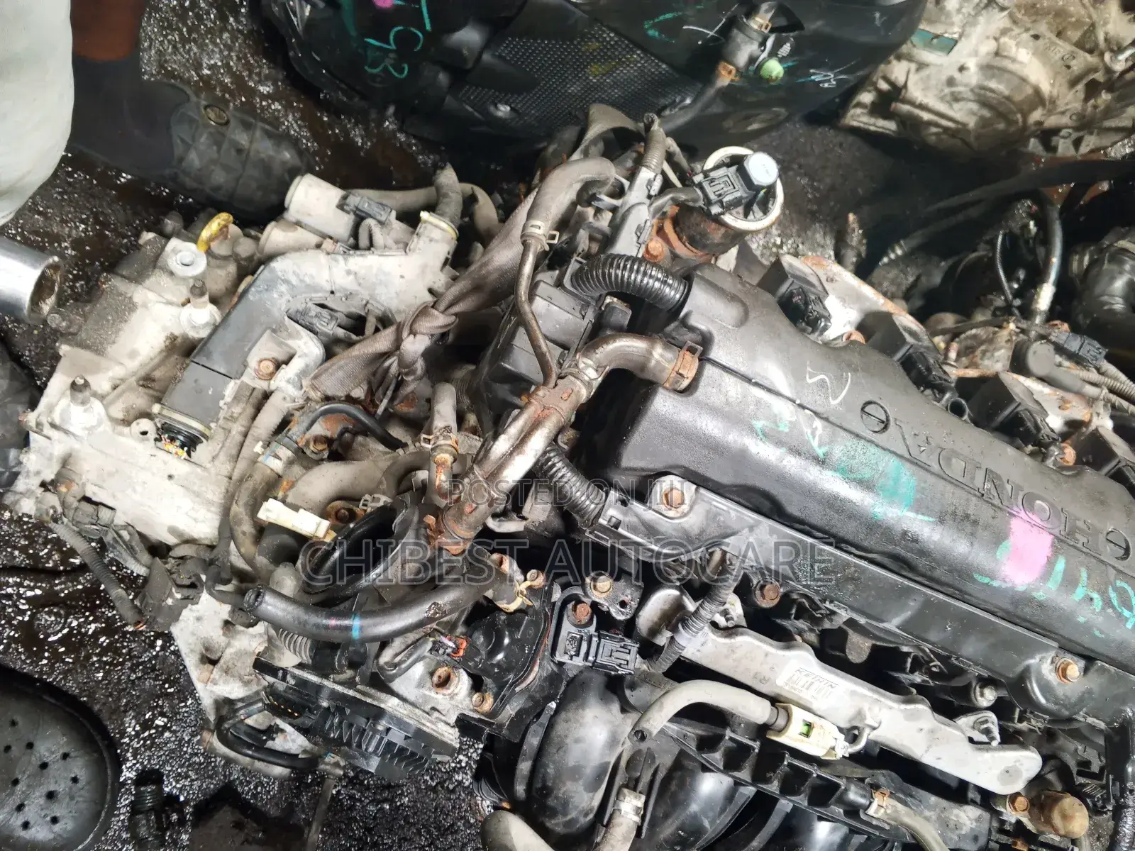 Complete Engine and Gearbox for Honda Accord Europe or Civic 2013