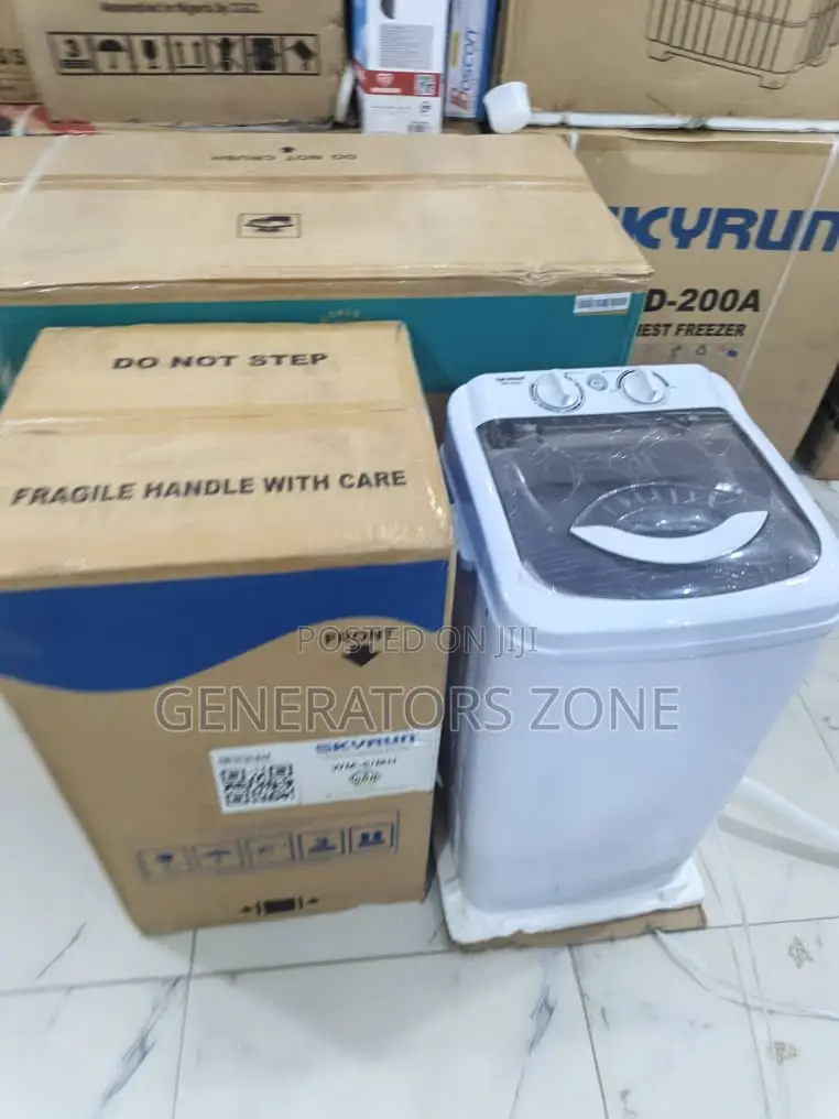 Simple Solid – Skyrun Single Tub Washing Machine 6kg