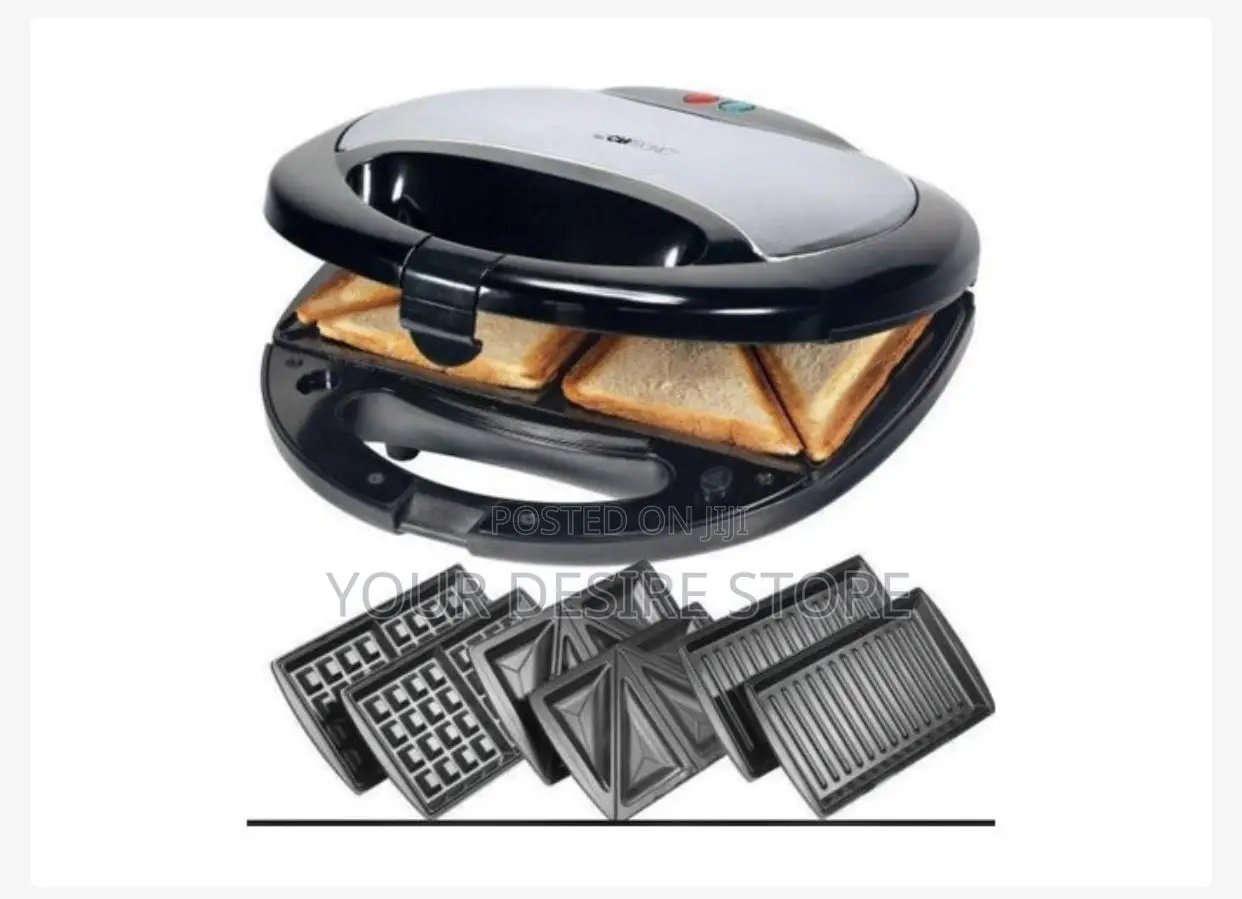 3 in 1 Waffle Sandwich and Grill Maker