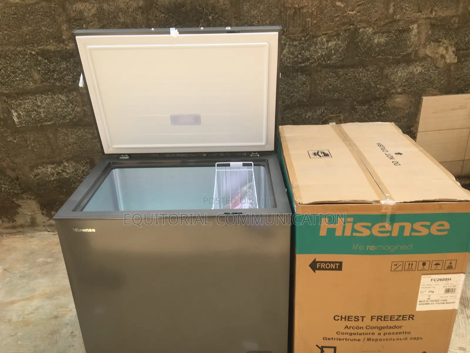 Store More, Worry Less – Hisense Fc-260sh Chest Freezer