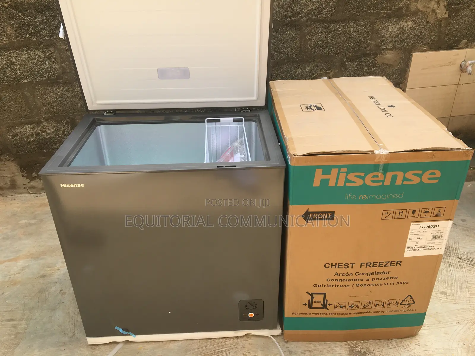 Store More, Worry Less – Hisense Fc-260sh Chest Freezer