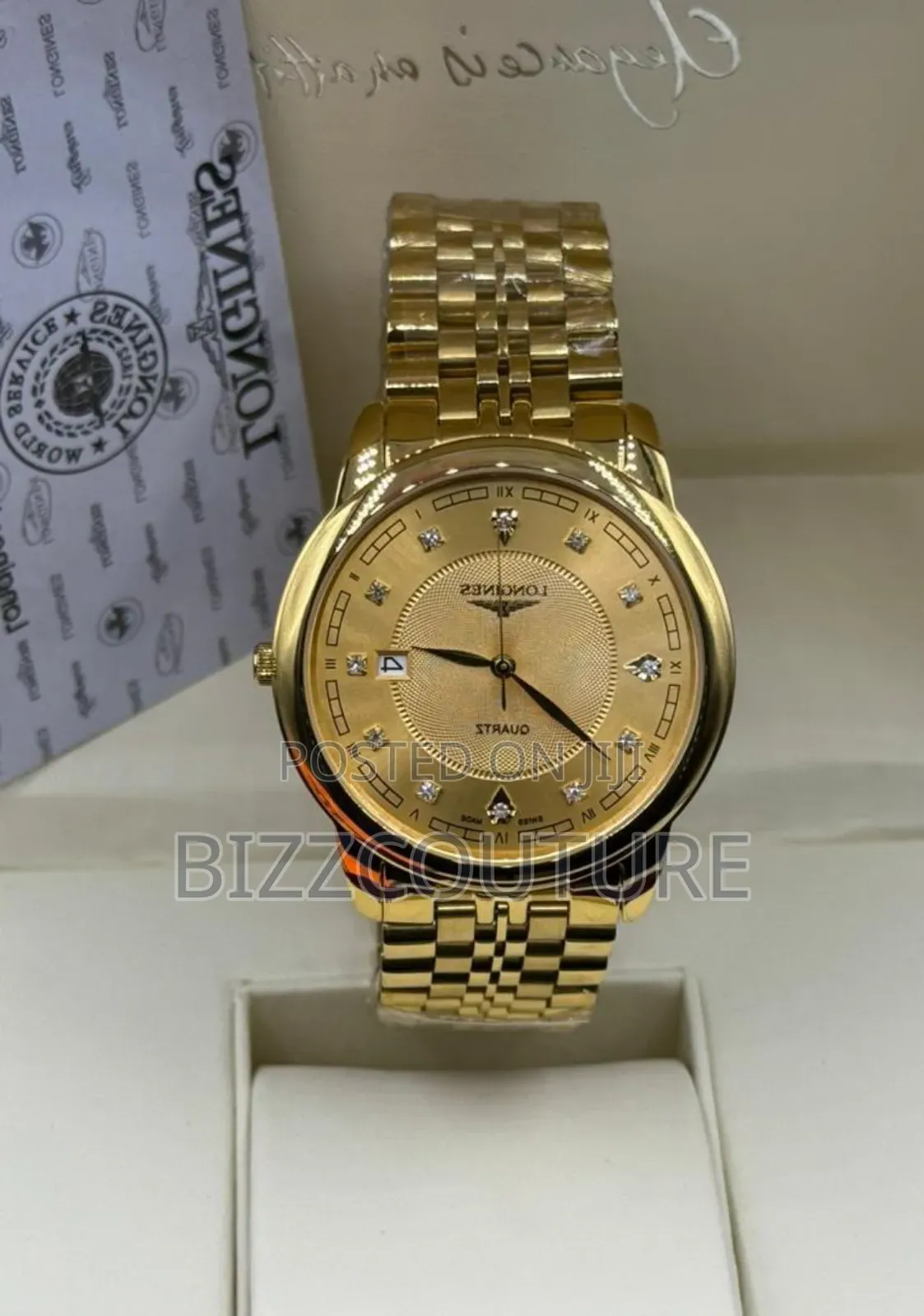 Original Longines Gold Stainless Steel Watch in Store