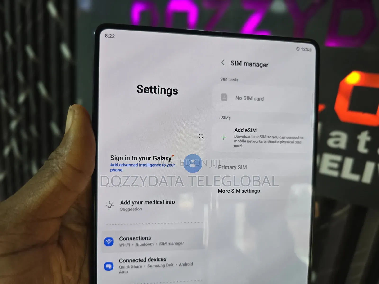 Samsung Galaxy Z Fold 5 256 GB Black