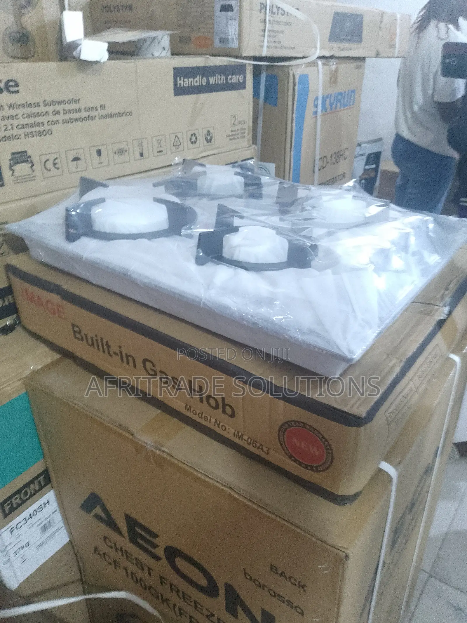 Smart Choice Image 4-Burner Gas Hob