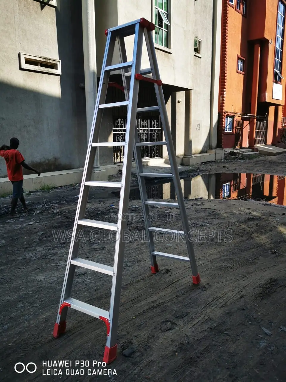 8x2 Double Sided Climb Aluminum Upstrong a-Ladder