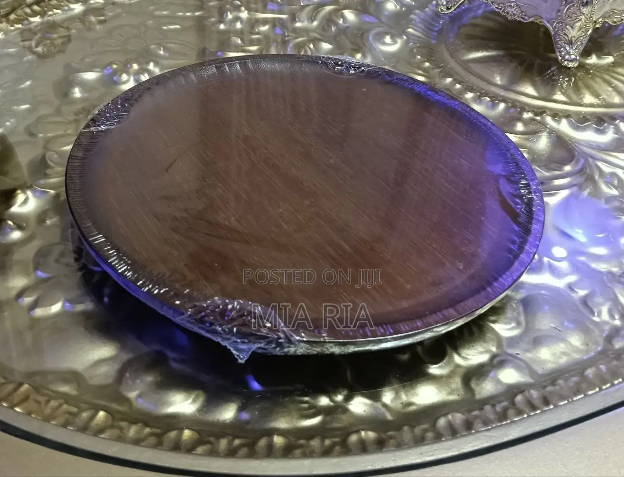 Flat Bamboo Plate