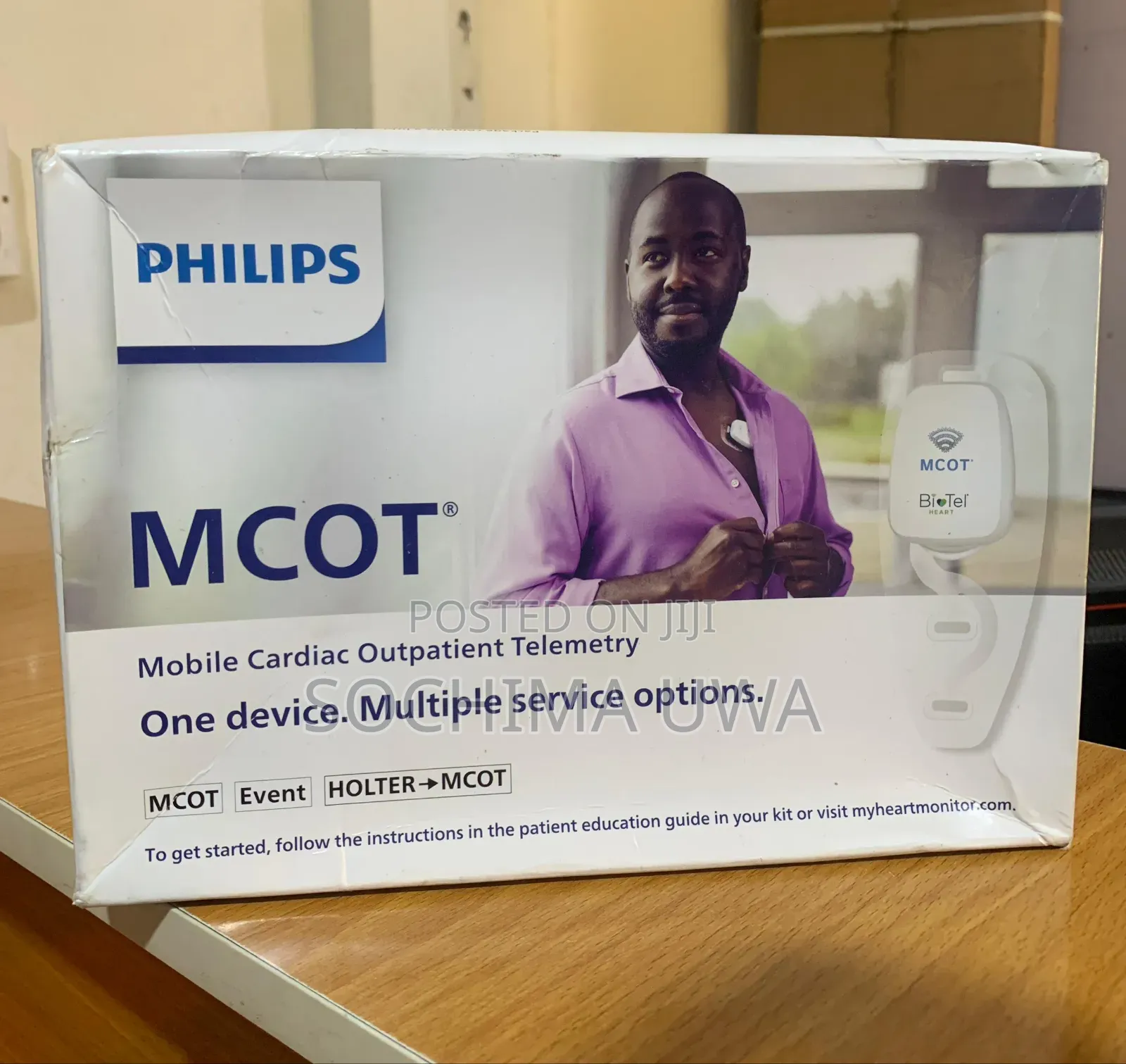 Philips McOt (Mobile Cardiac Outpatient Telemetry) Device