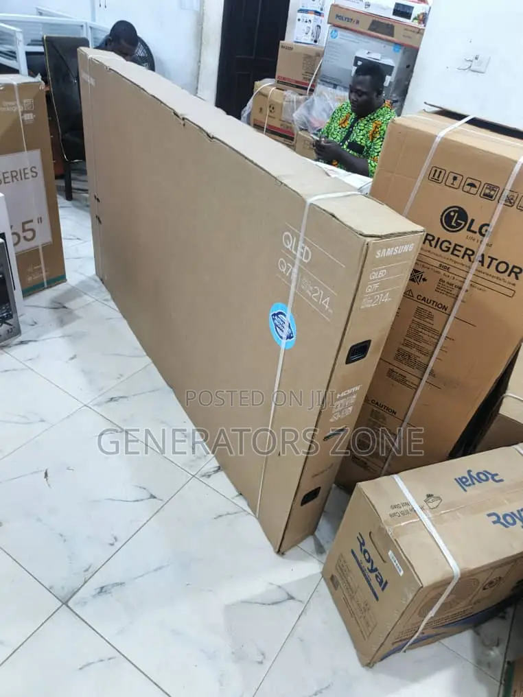 Massive 85” Samsung Q7f Smart Tv – , Wifi, Voice Control