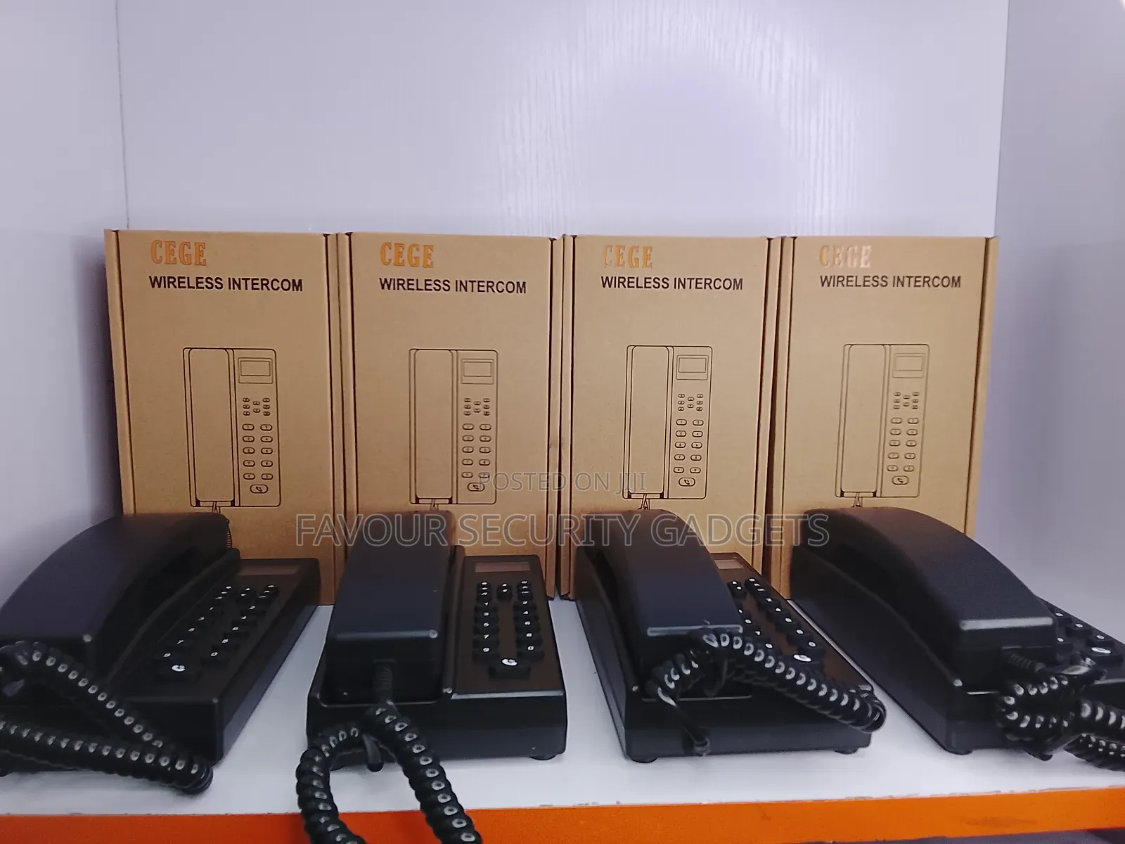 Display Wireless Intercom System 4pcs