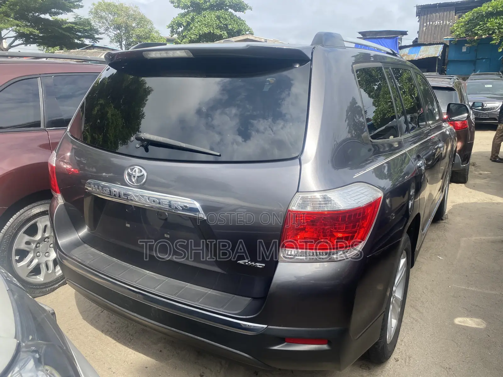 Toyota Highlander Limited 3.5l 4WD 2013 Gray