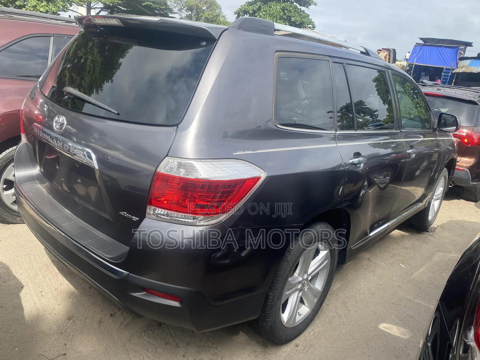 Toyota Highlander Limited 3.5l 4WD 2013 Gray
