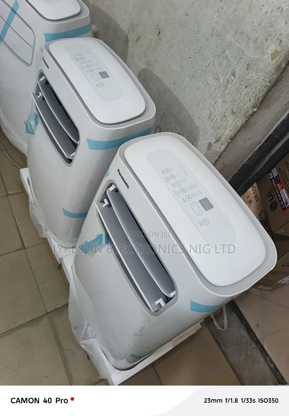 Original Panasonic 1.5 Hp Mobile Movable Air Conditioner Etc.