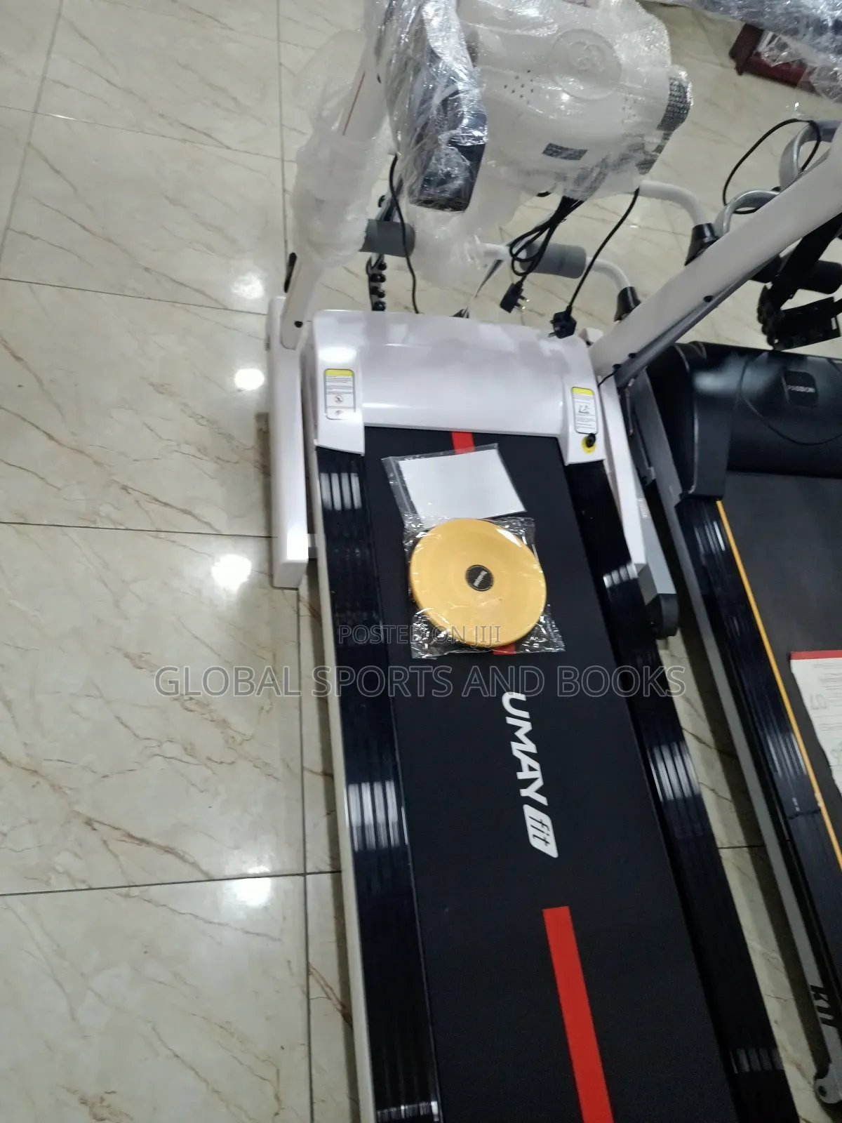 White Treadmill