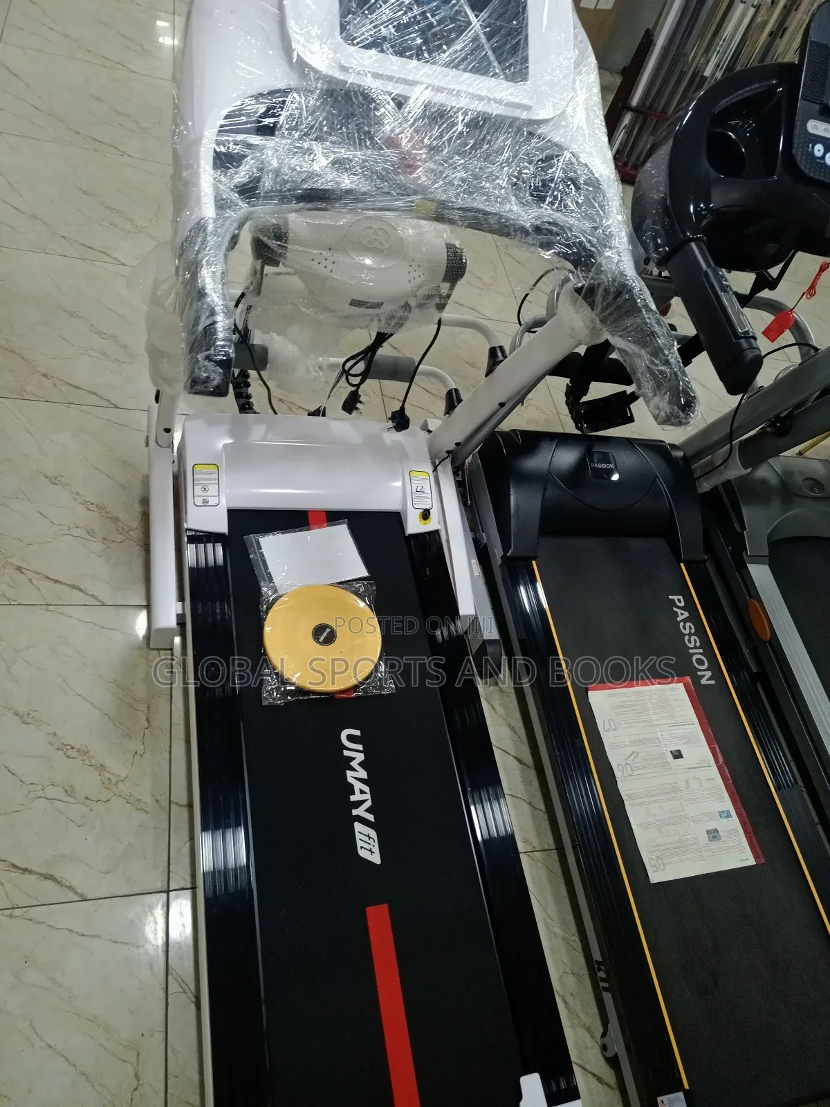 White Treadmill
