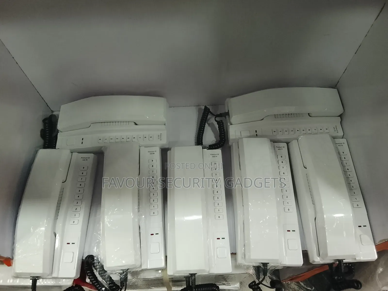 Wireless Intercom Non Display Telephone 7pcs