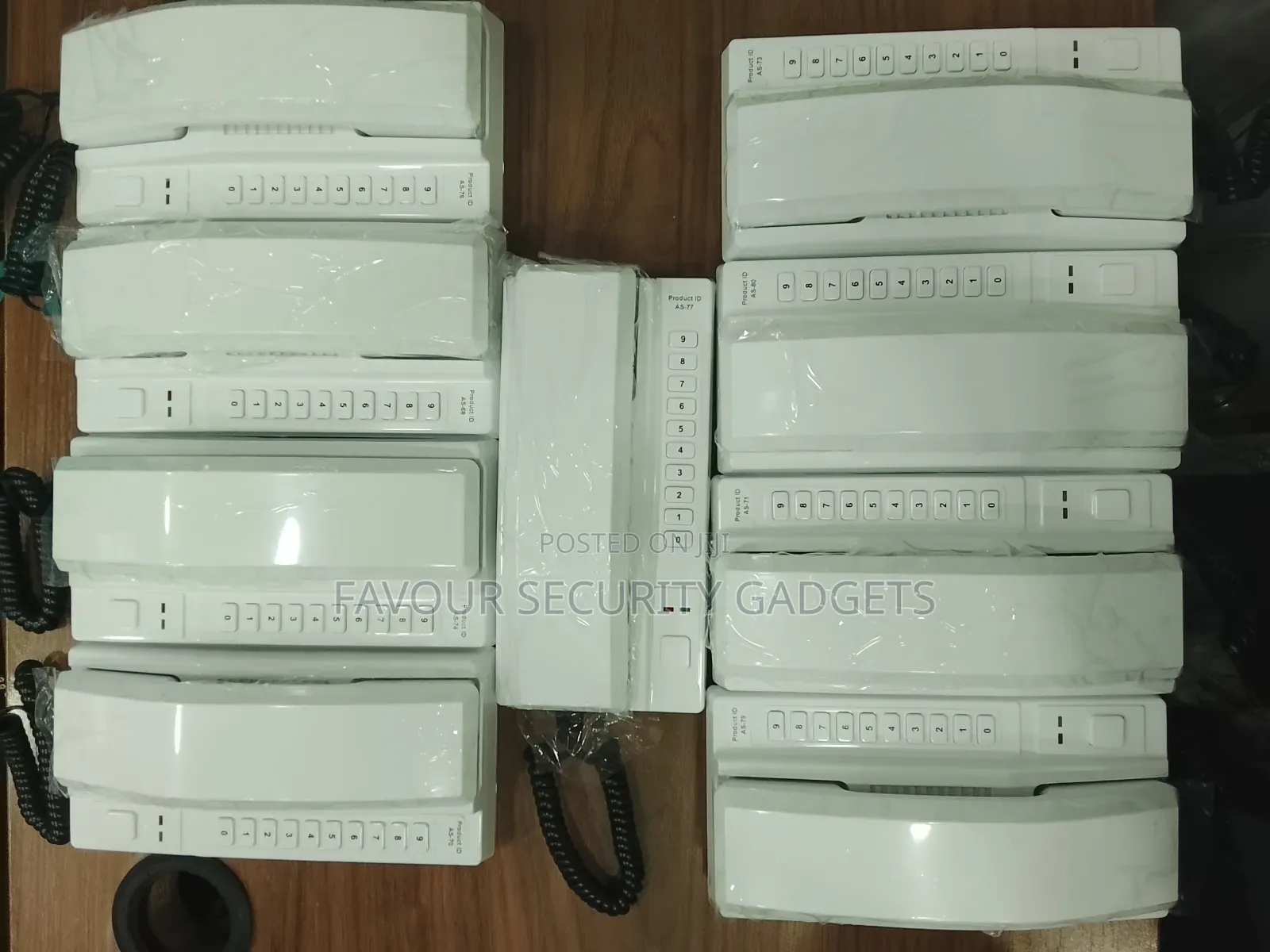 Wireless Intercom Telephone System Non Display 9pcs