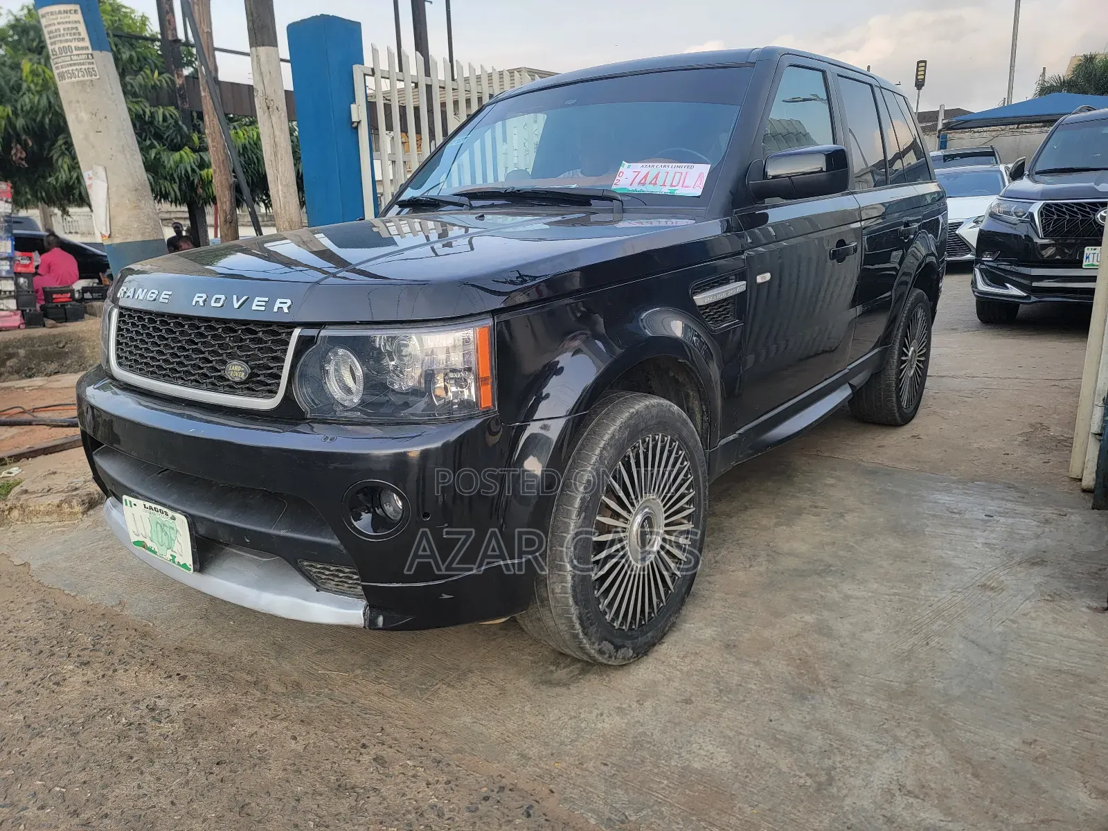 Land Rover Range Rover Sport HSE 4x4 (4.4L 8cyl 6A) 2006 Black