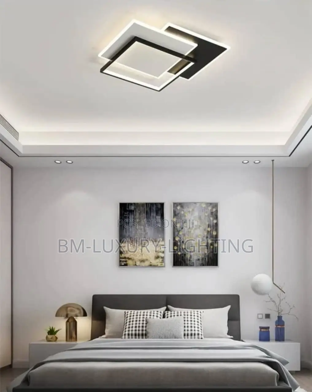 Modern Simple Led Ceiling Lamp Aisle Chandelier