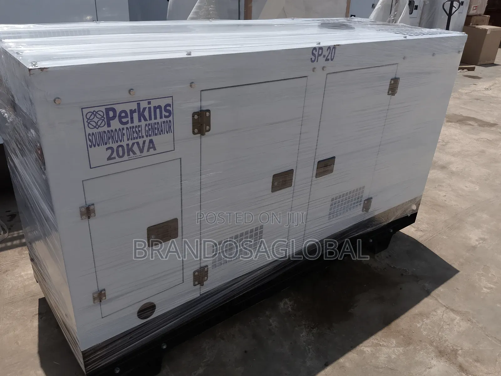 Reliable Power Supply : Perkins 20kva Silent Diesel Generator