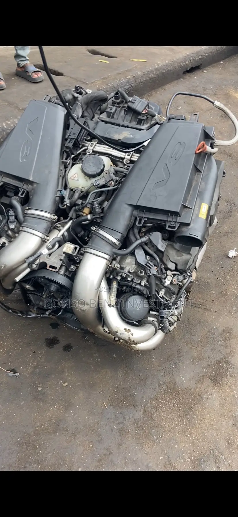Complete Engine 278 Double Turbo For Gle,Gls