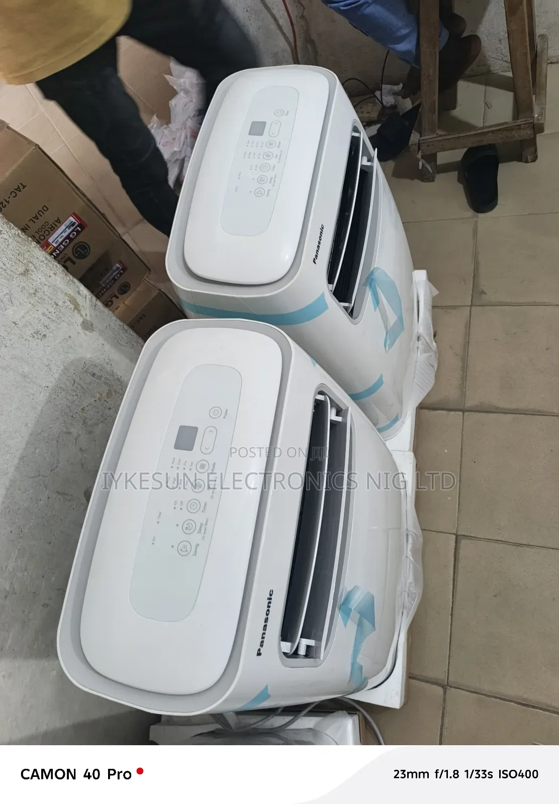 Panasonic Made in Malaysia 1.5 Hp Mobile Movable Ac Etc.