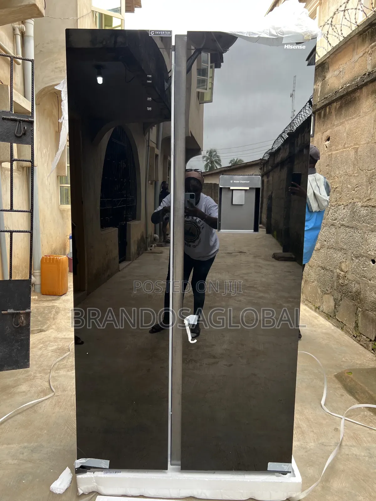 Smart Inverter Efficiency - Hisense 529l Black Mirror Fridge