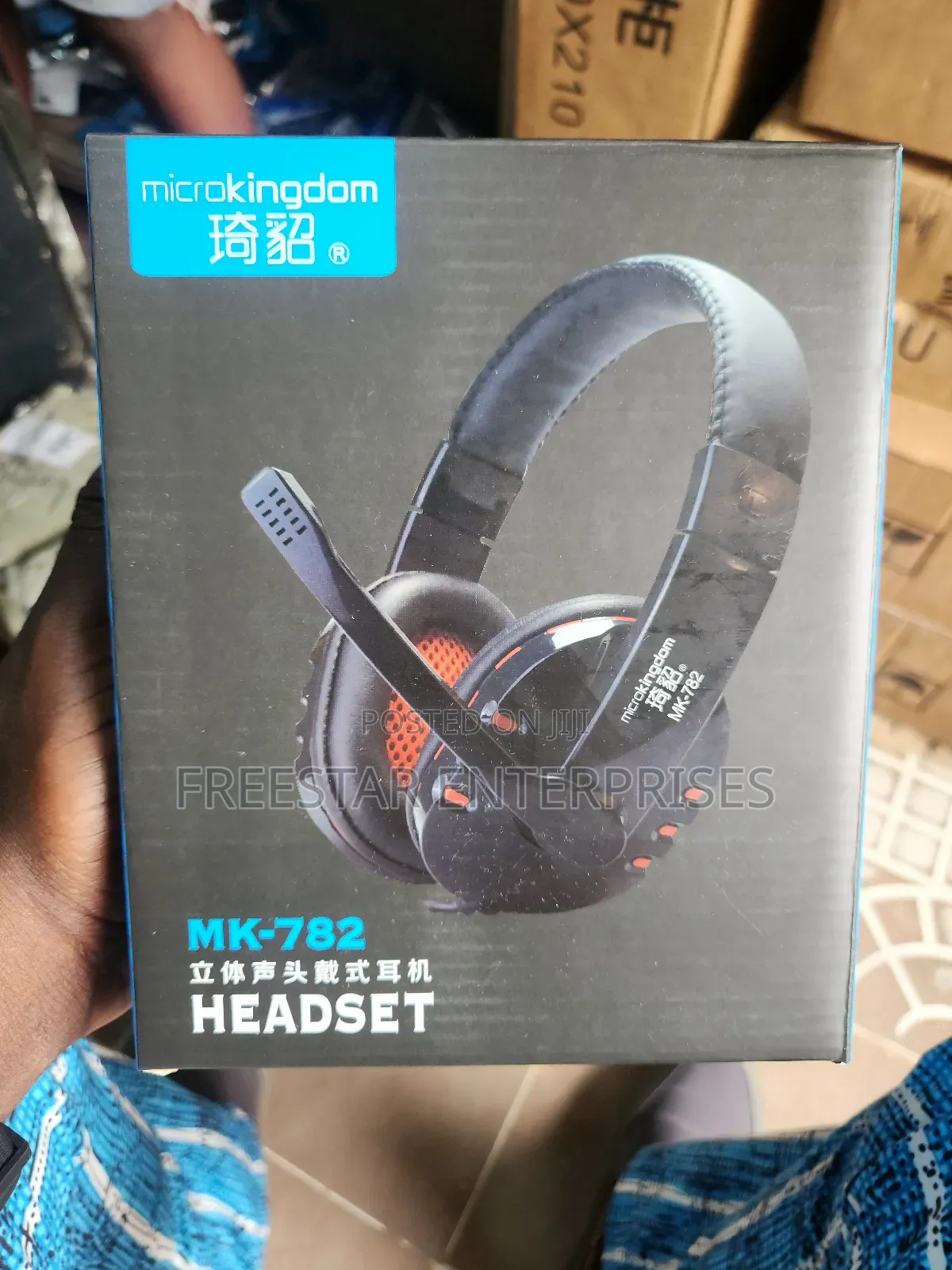 Microkingdom Gaming Headset Mic. Pc Headset Anc.