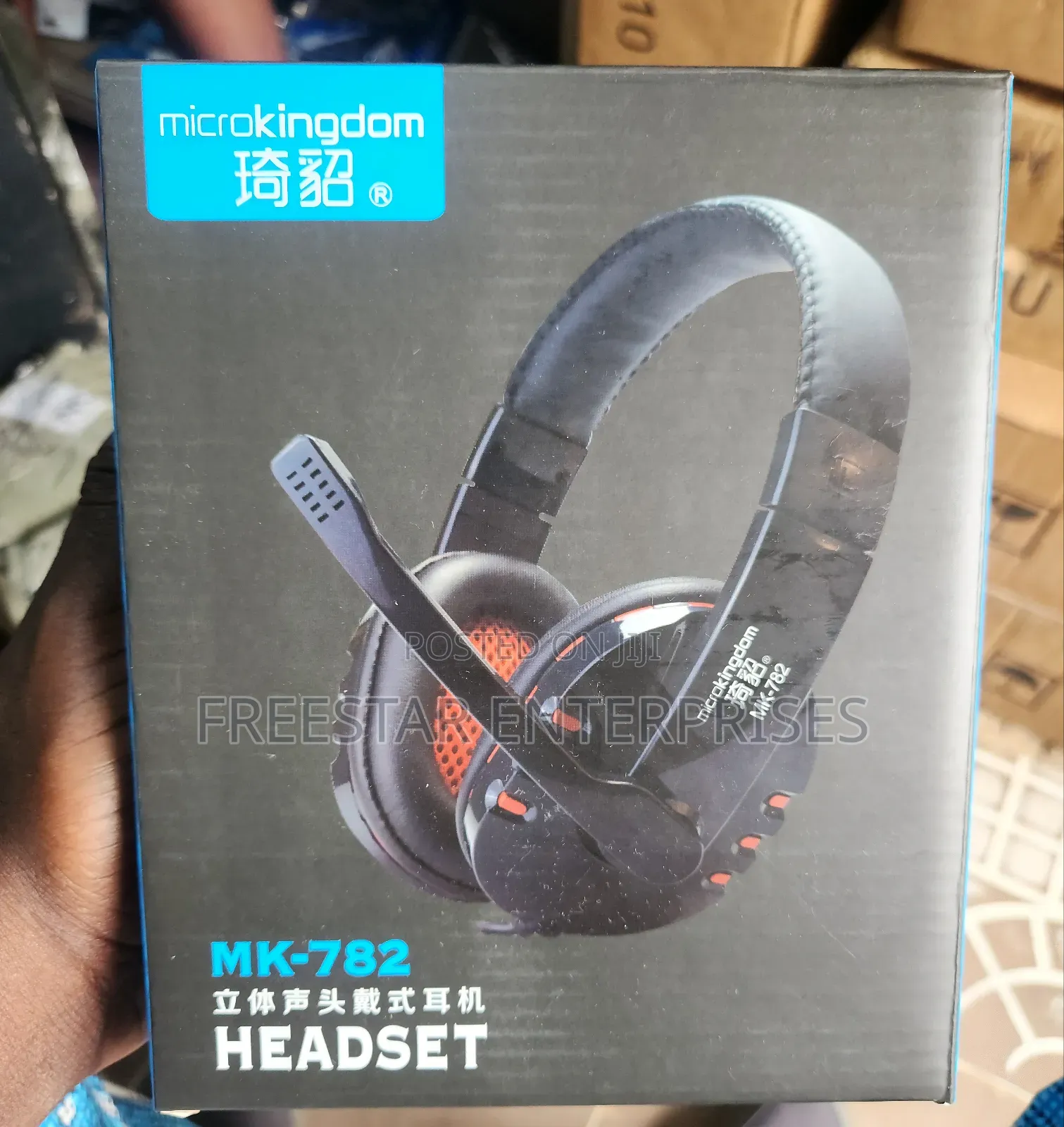 Microkingdom Gaming Headset Mic. Pc Headset Anc.