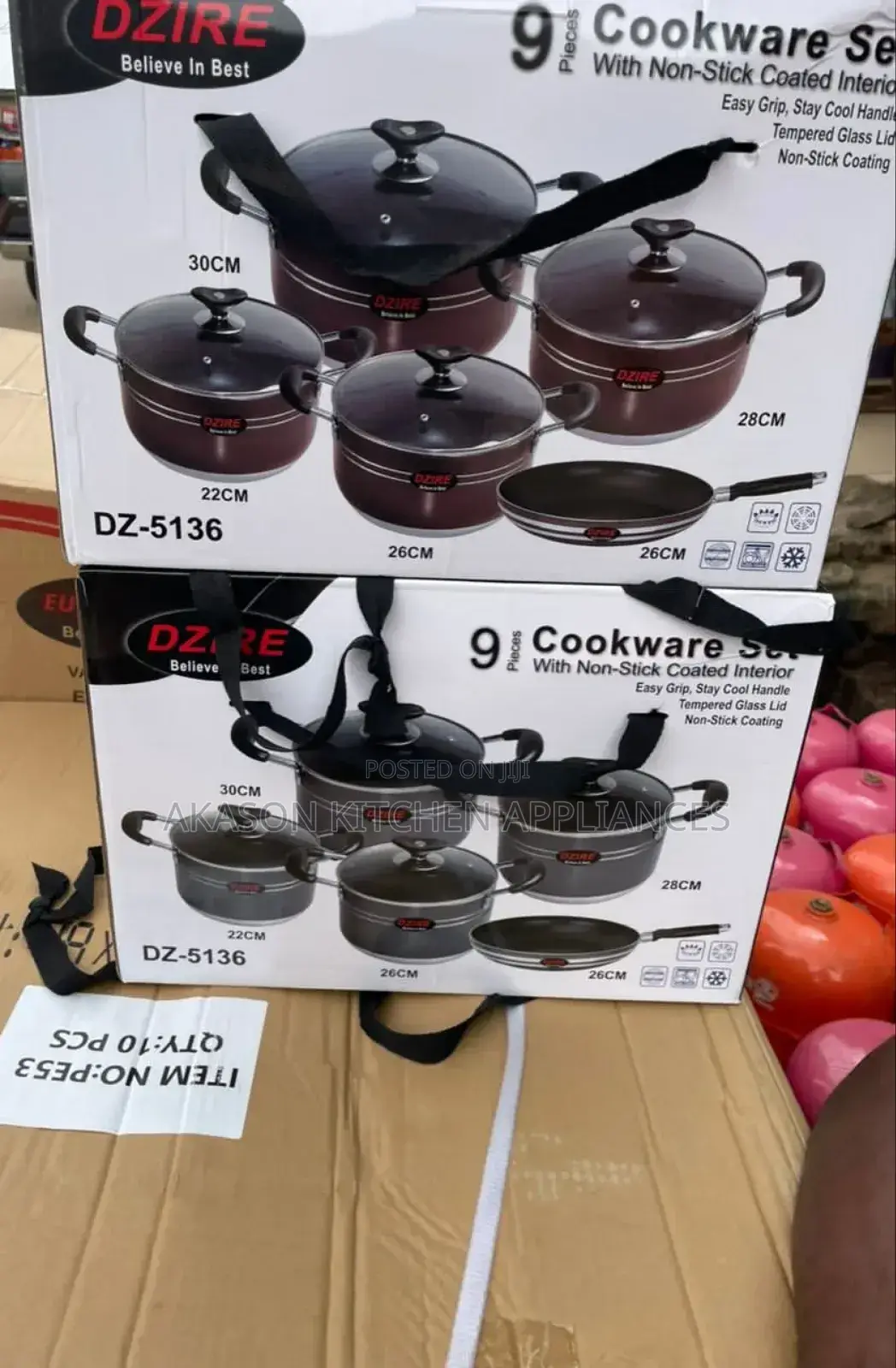 Dzire Non Stick Pot/Cookware Set With Frying Pan