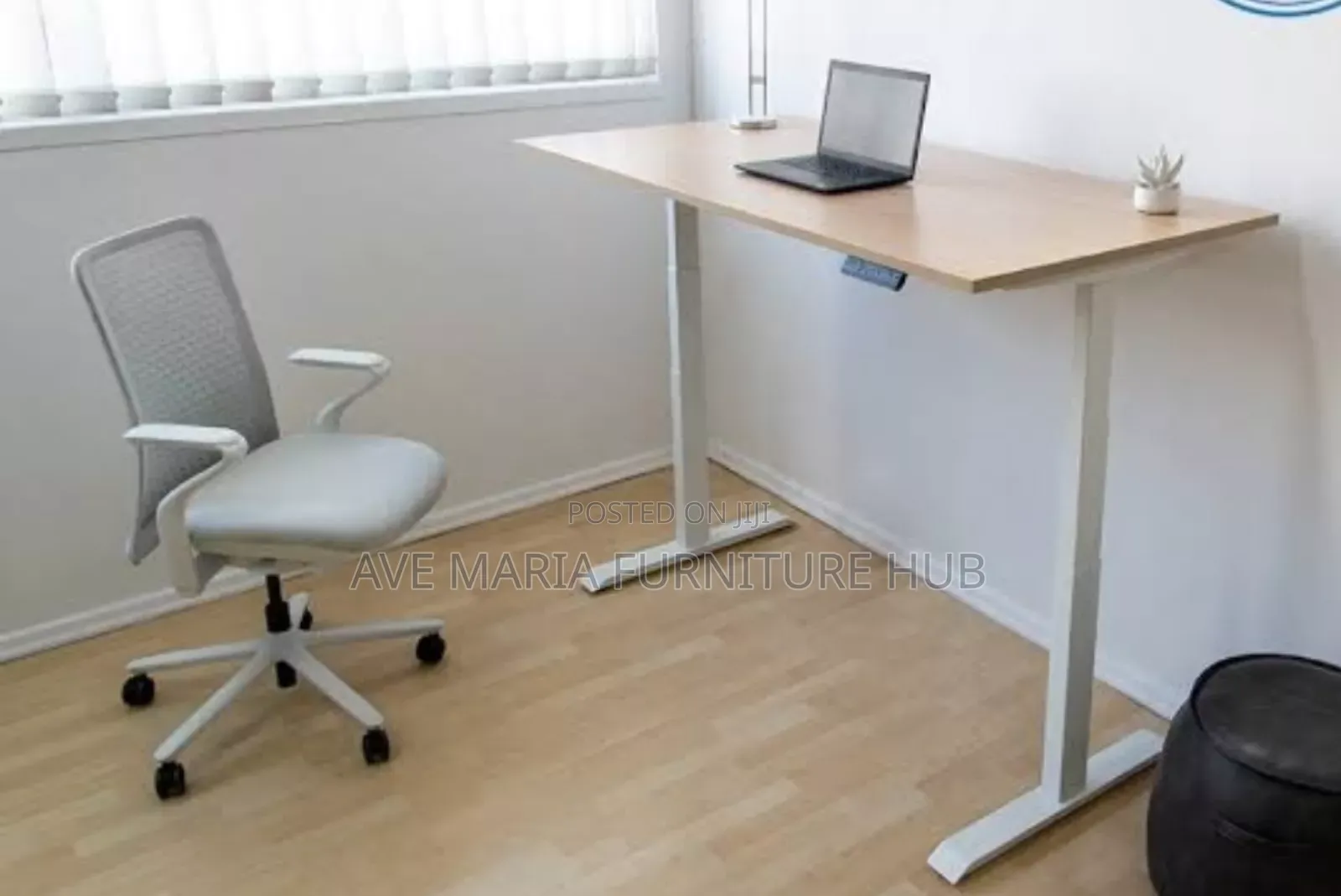 Home Office Standing Desk and Chair.[Electric Height Adjustable]