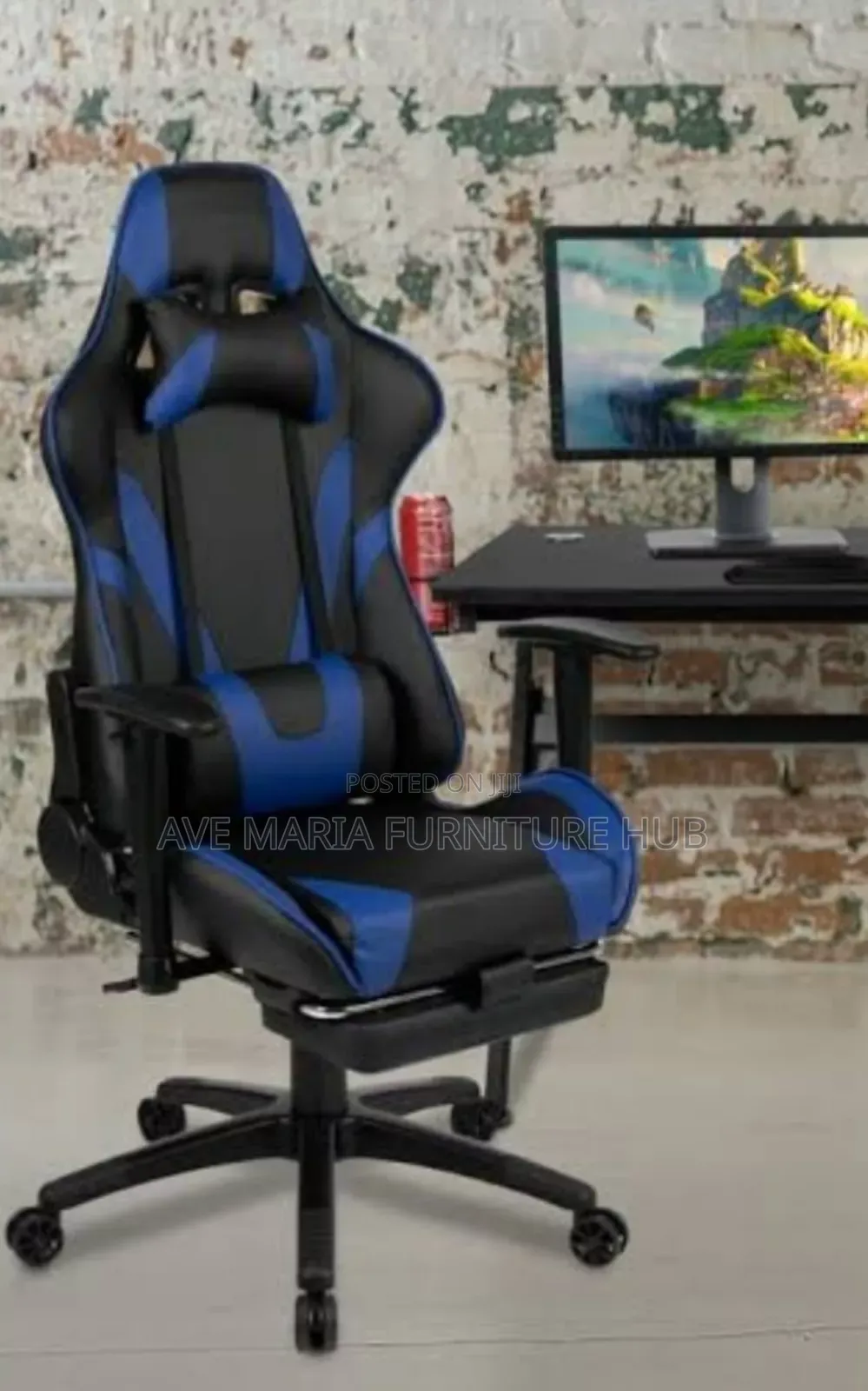 High Back Ergonomic Gaming Chair. [Recliner, 360°Swivel]